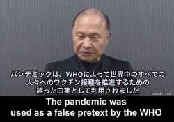 WATCH VIDEO: Prominent Japanese medical professor warns against taking ‘Self Replication Replicon’ jab this fall or winter